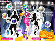 Флеш игра онлайн Одевалки  Halloween Party